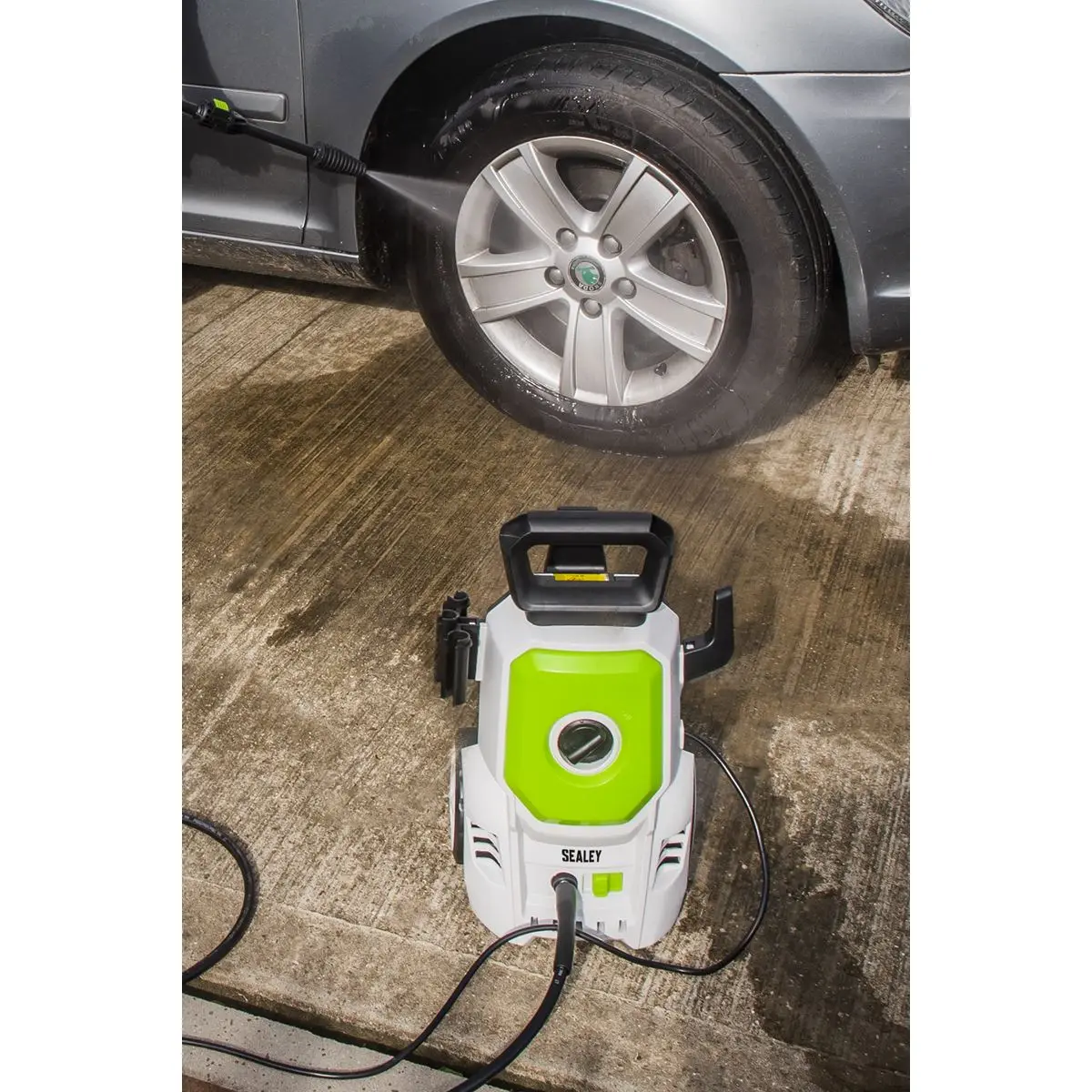 Sealey Pressure Washer 100bar 390L/hr with TSS & RotablastĀ® Nozzle - Image 6