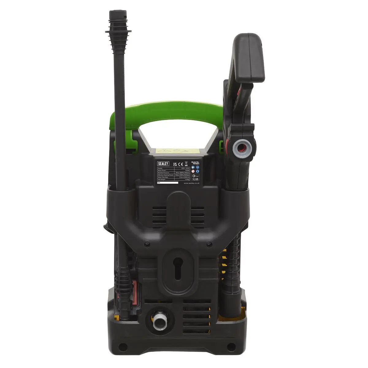 Sealey Pressure Washer 110bar with TSS & Accessory Kit - Image 6