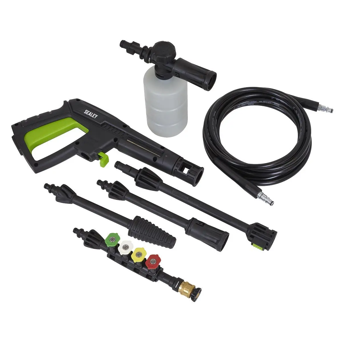 Sealey Pressure Washer 130bar 420L/hr with TSS & RotablastĀ® Nozzle - Image 10