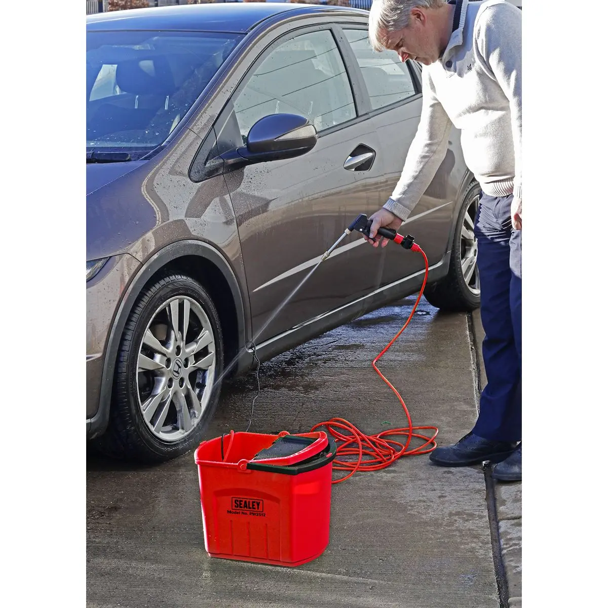 Sealey Pressure Washer 25L 12V - Image 4