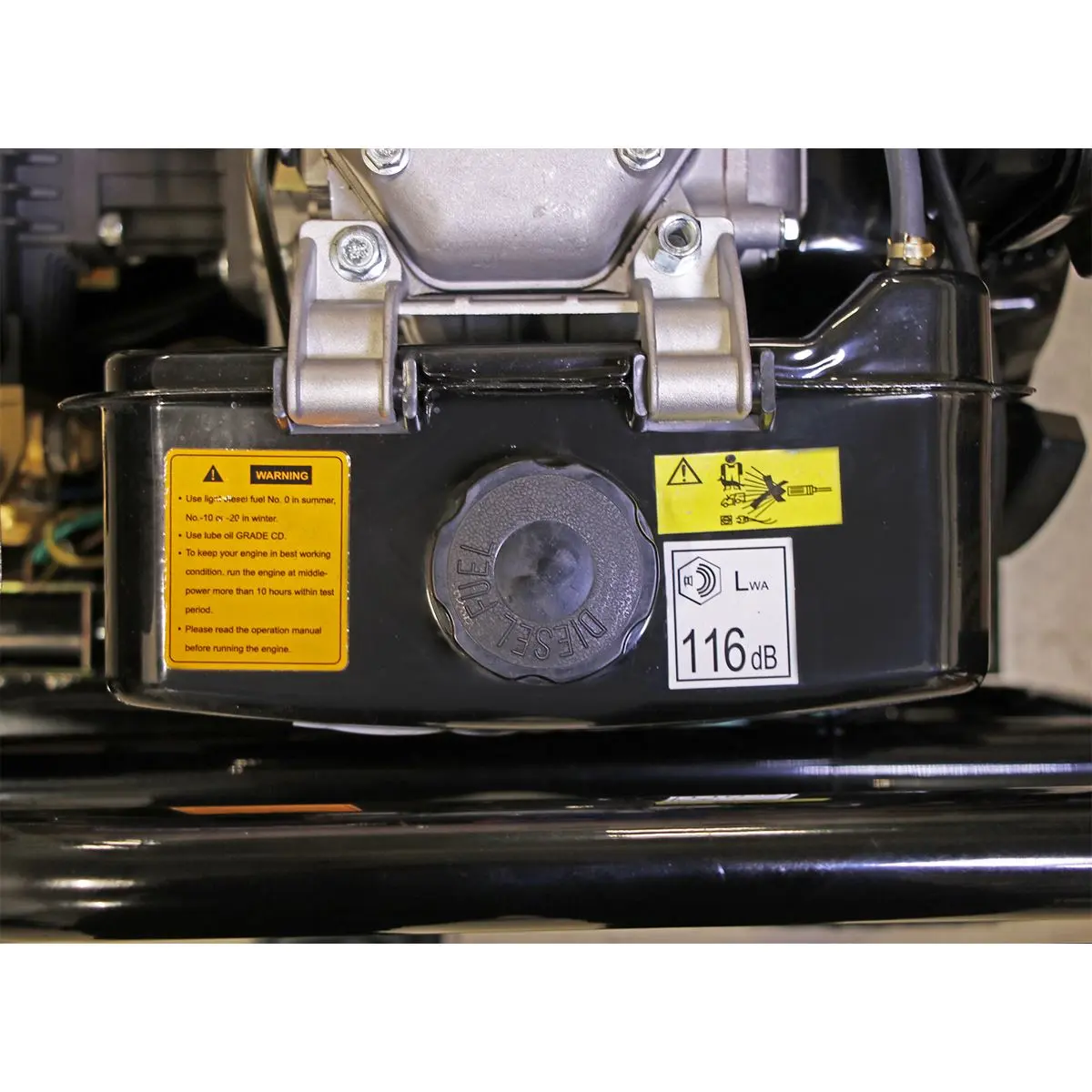 Sealey Pressure Washer 290bar 900L/hr 10hp - Diesel - Image 3