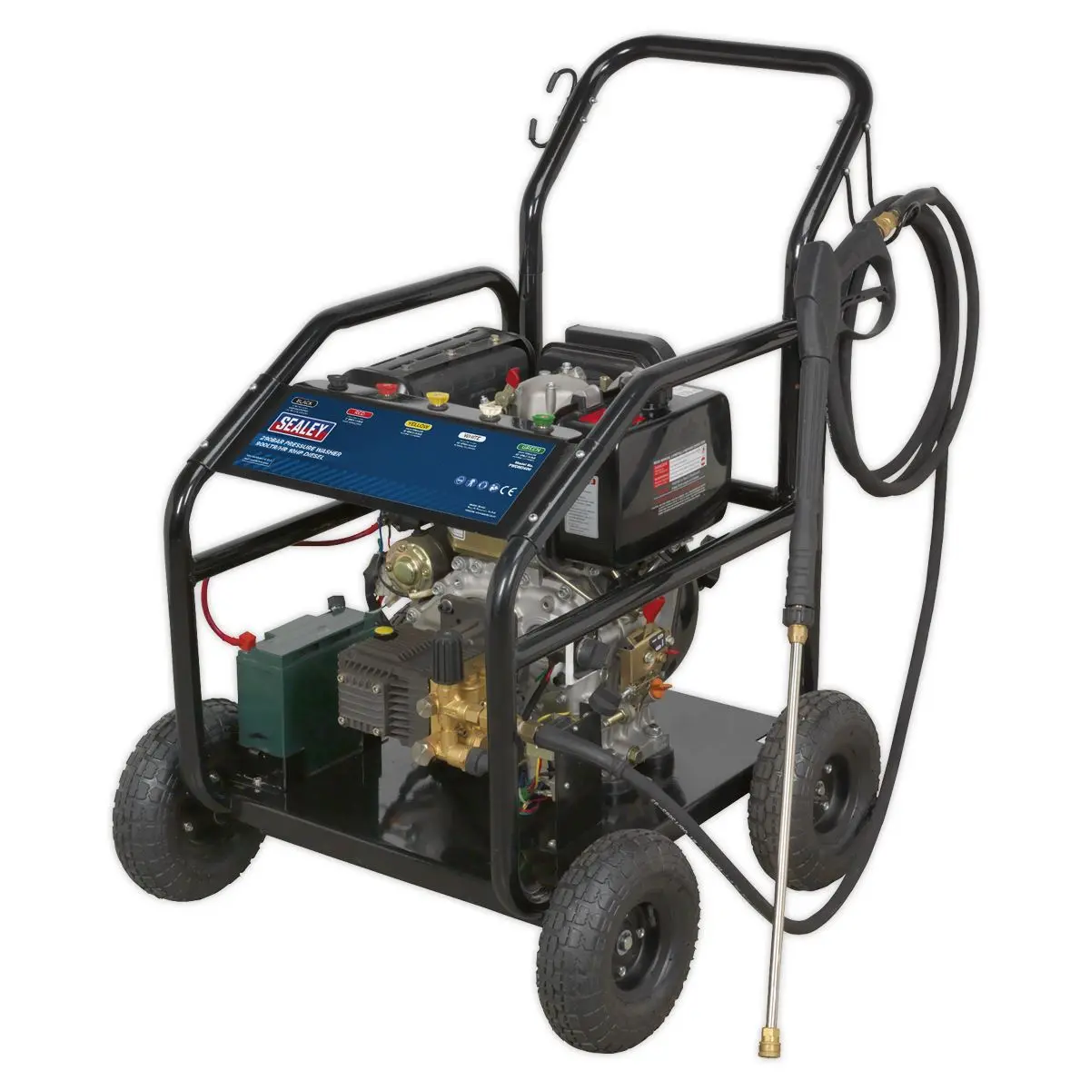 Sealey Pressure Washer 290bar 900L/hr 10hp - Diesel - Image 7