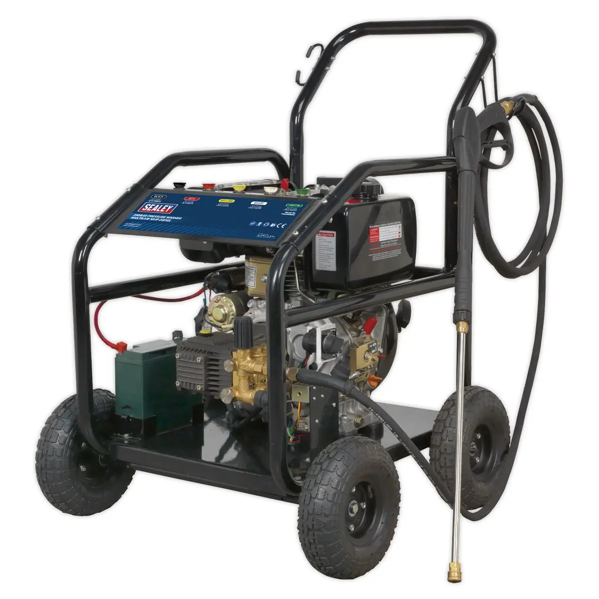 Sealey Pressure Washer 290bar 900L/hr 10hp - Diesel - Image 8