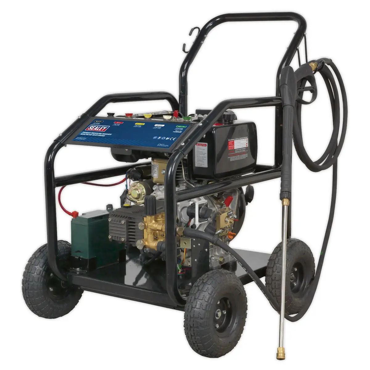 Sealey Pressure Washer 290bar 900L/hr 10hp - Diesel - Image 9