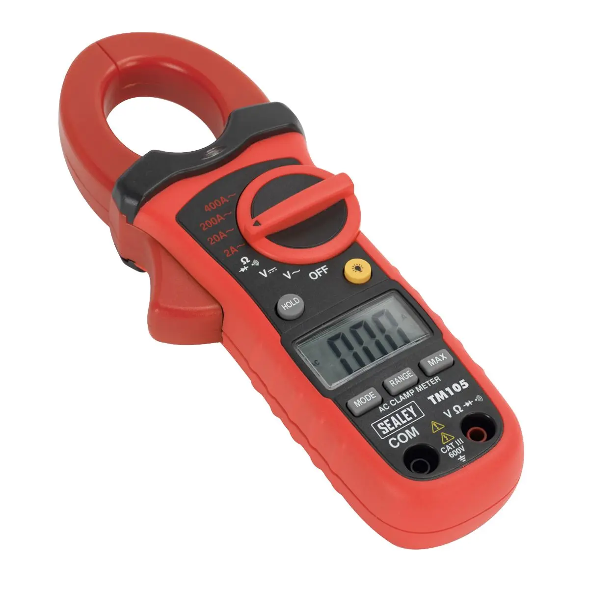 Sealey Professional Auto-Ranging Digital Clamp Meter NCVD - 6-Function - Image 2