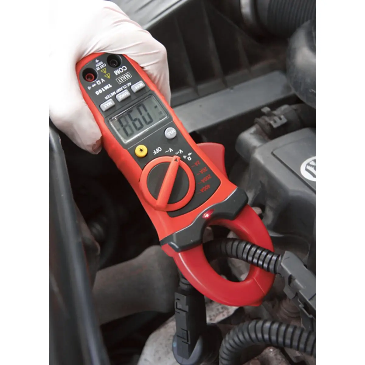 Sealey Professional Auto-Ranging Digital Clamp Meter NCVD - 6-Function - Image 3