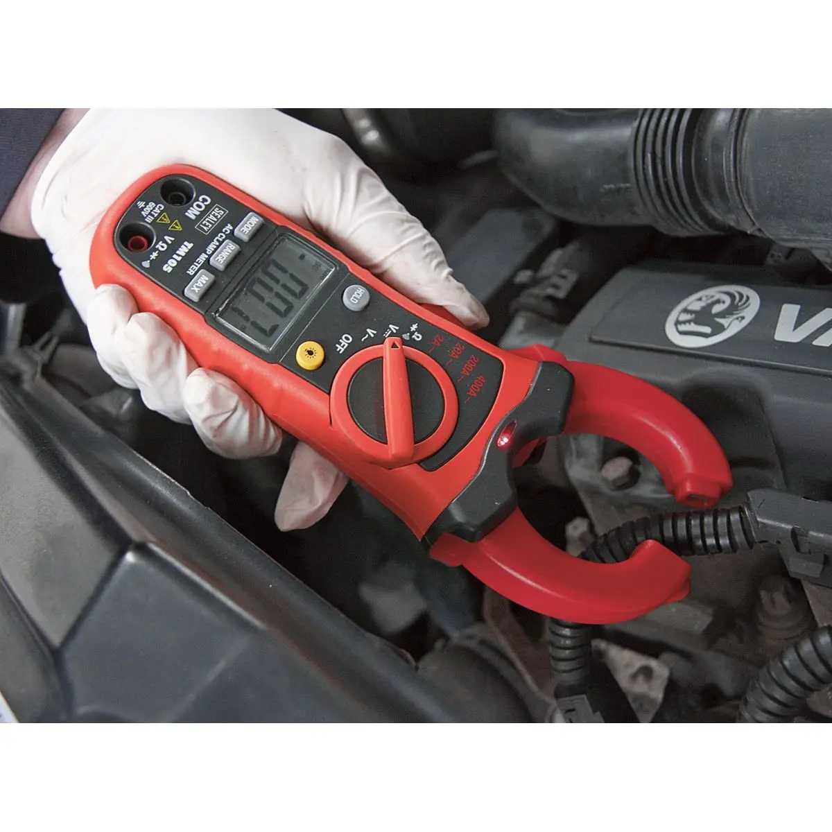 Sealey Professional Auto-Ranging Digital Clamp Meter NCVD - 6-Function - Image 4