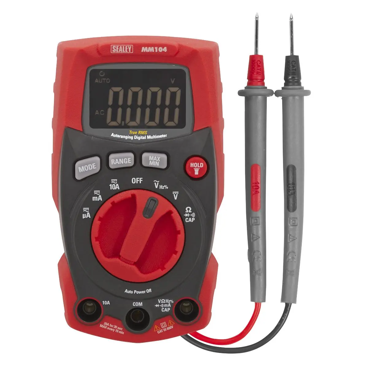 Sealey Professional Auto Ranging Digital Multimeter