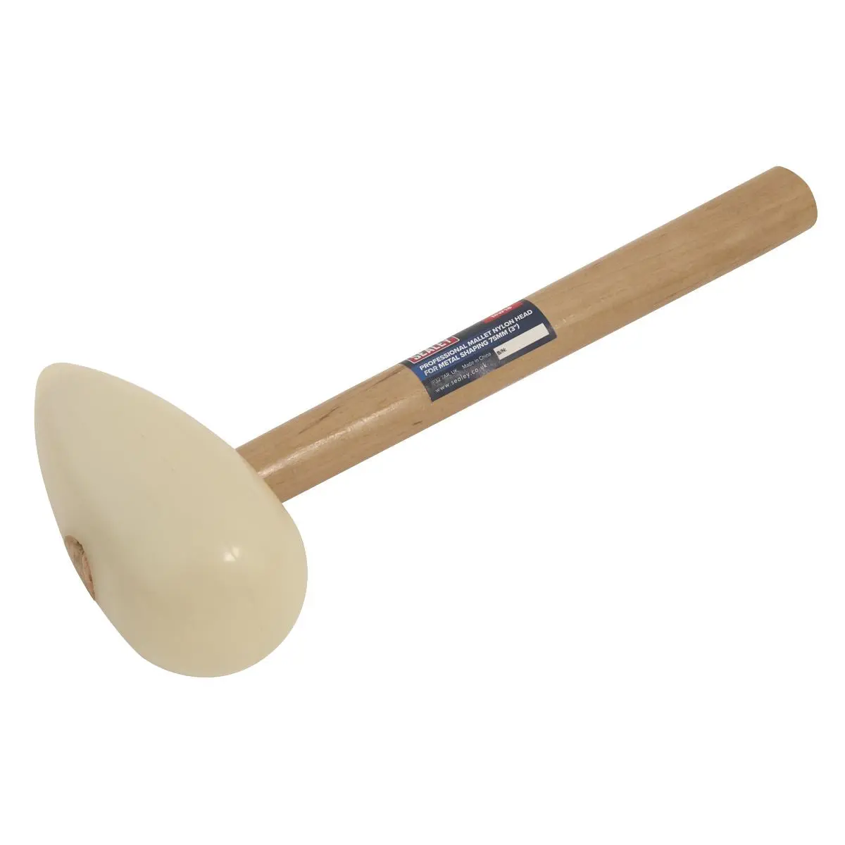 Sealey Professional Mallet Nylon Head for Metal Shaping 75mm (3")