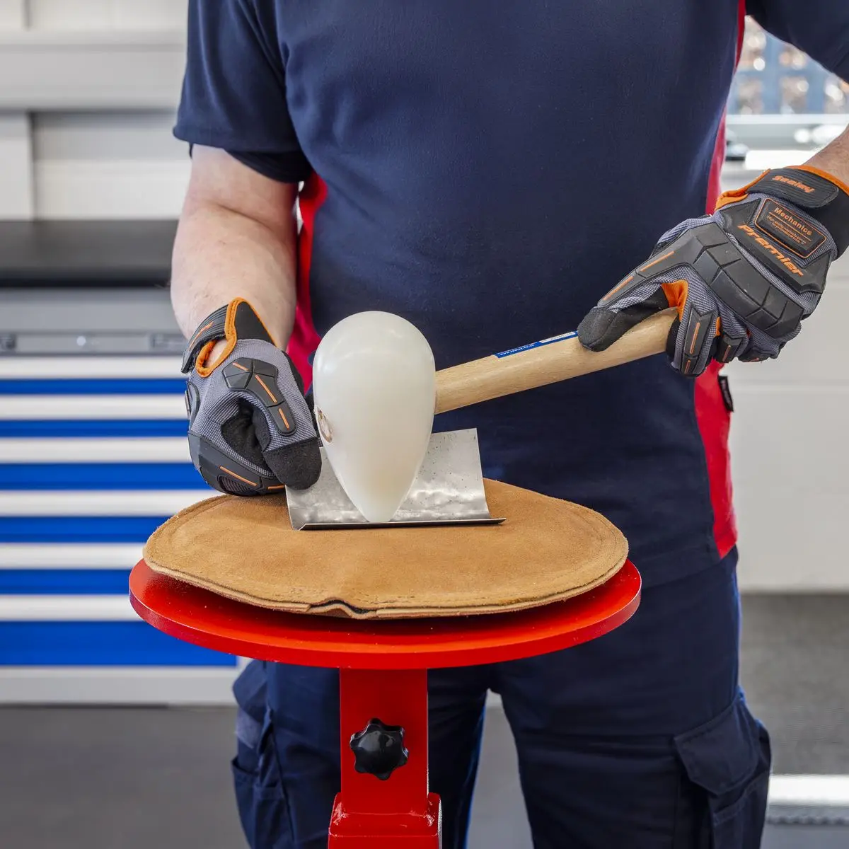 Sealey Professional Mallet Nylon Head for Metal Shaping 75mm (3") - Image 7
