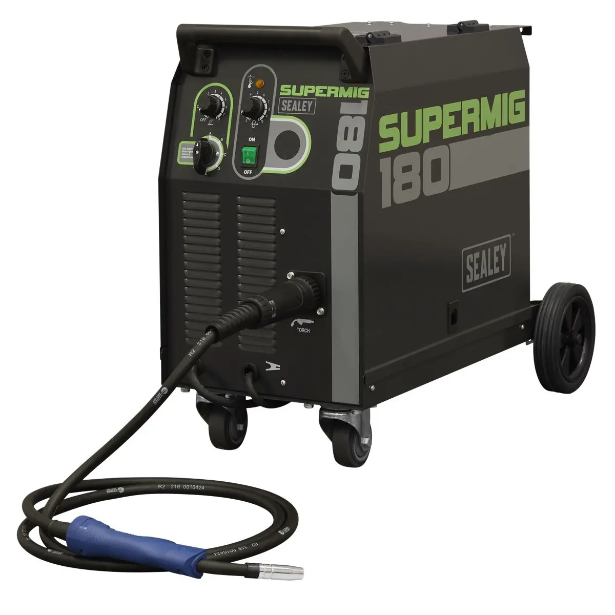 Sealey Professional MIG Welder 180A 230V with Binzel® Euro Torch