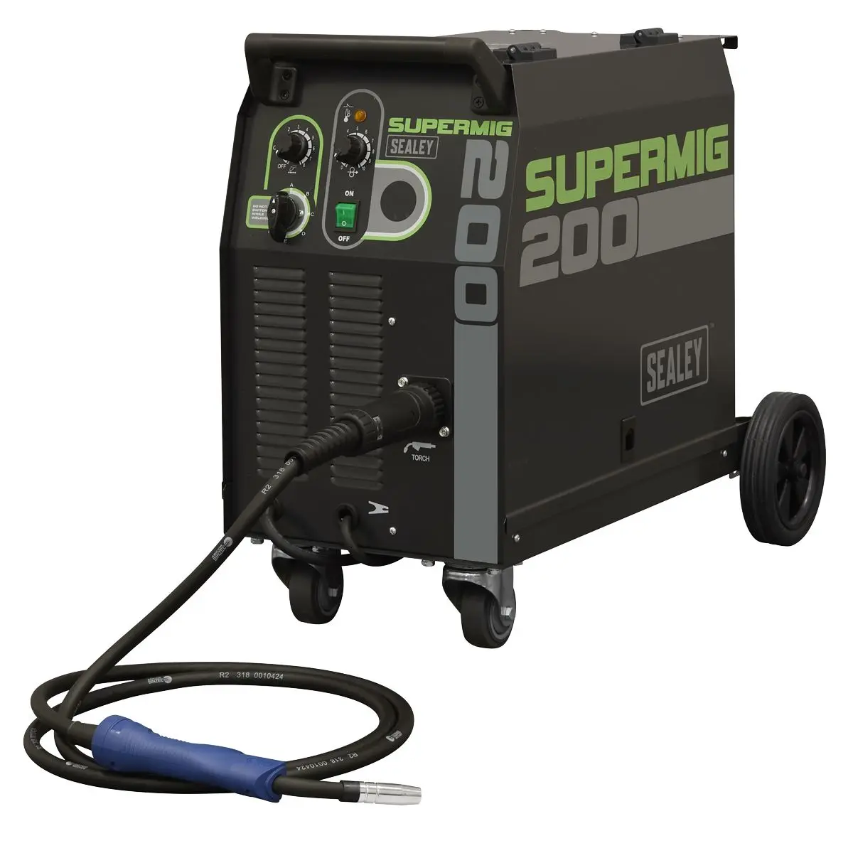 Sealey Professional MIG Welder 200A 230V with Binzel® Euro Torch