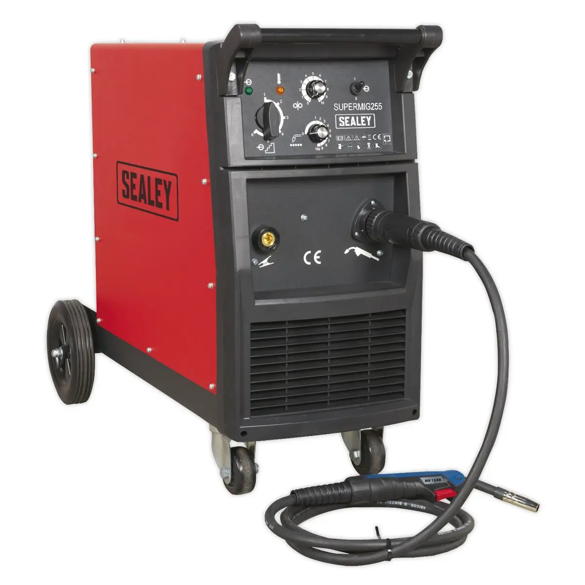 Sealey Professional MIG Welder 250A 230V with Binzel® Euro Torch - Image 7