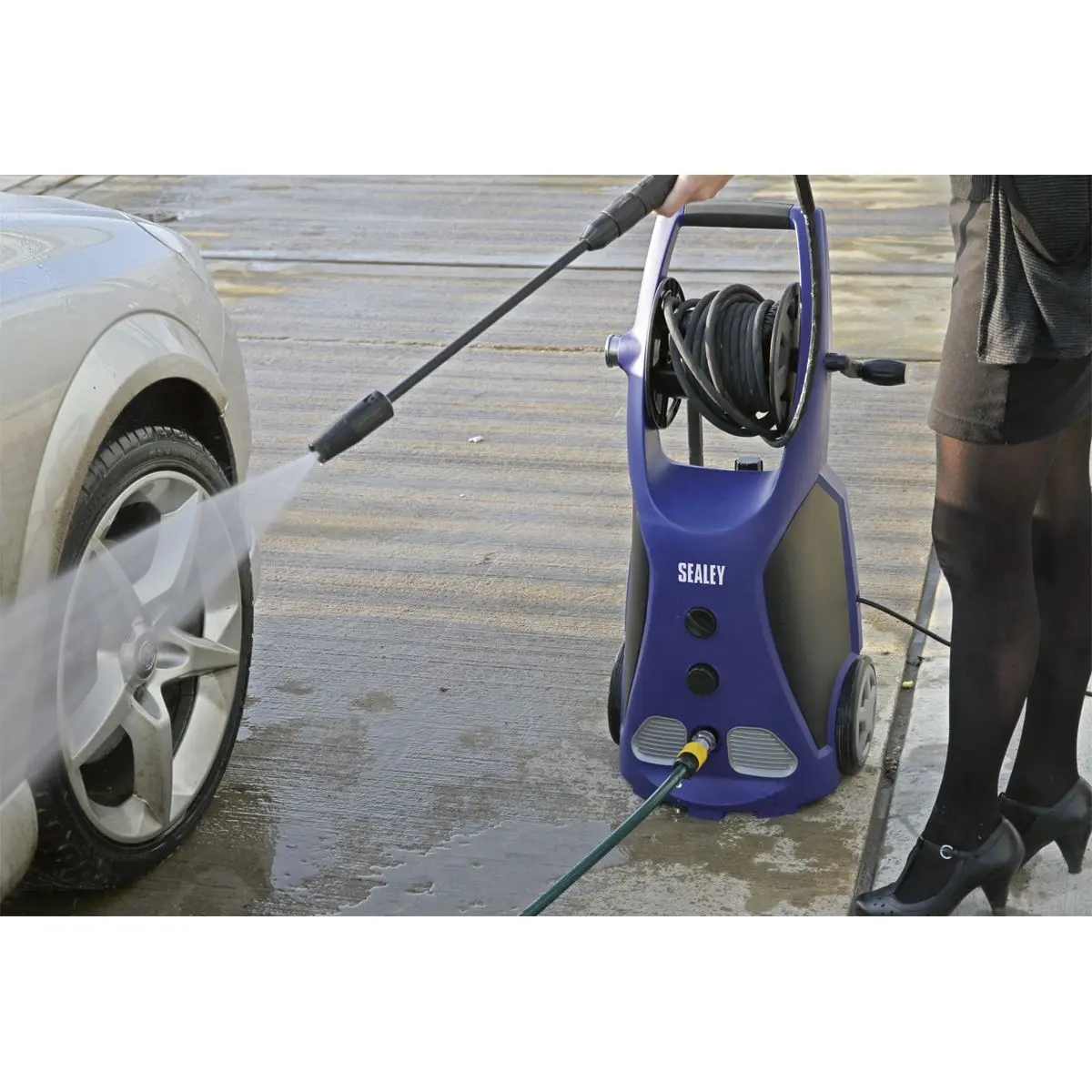 Sealey Professional Pressure Washer 140bar with TSS & RotablastĀ® Nozzle 230V - Image 5