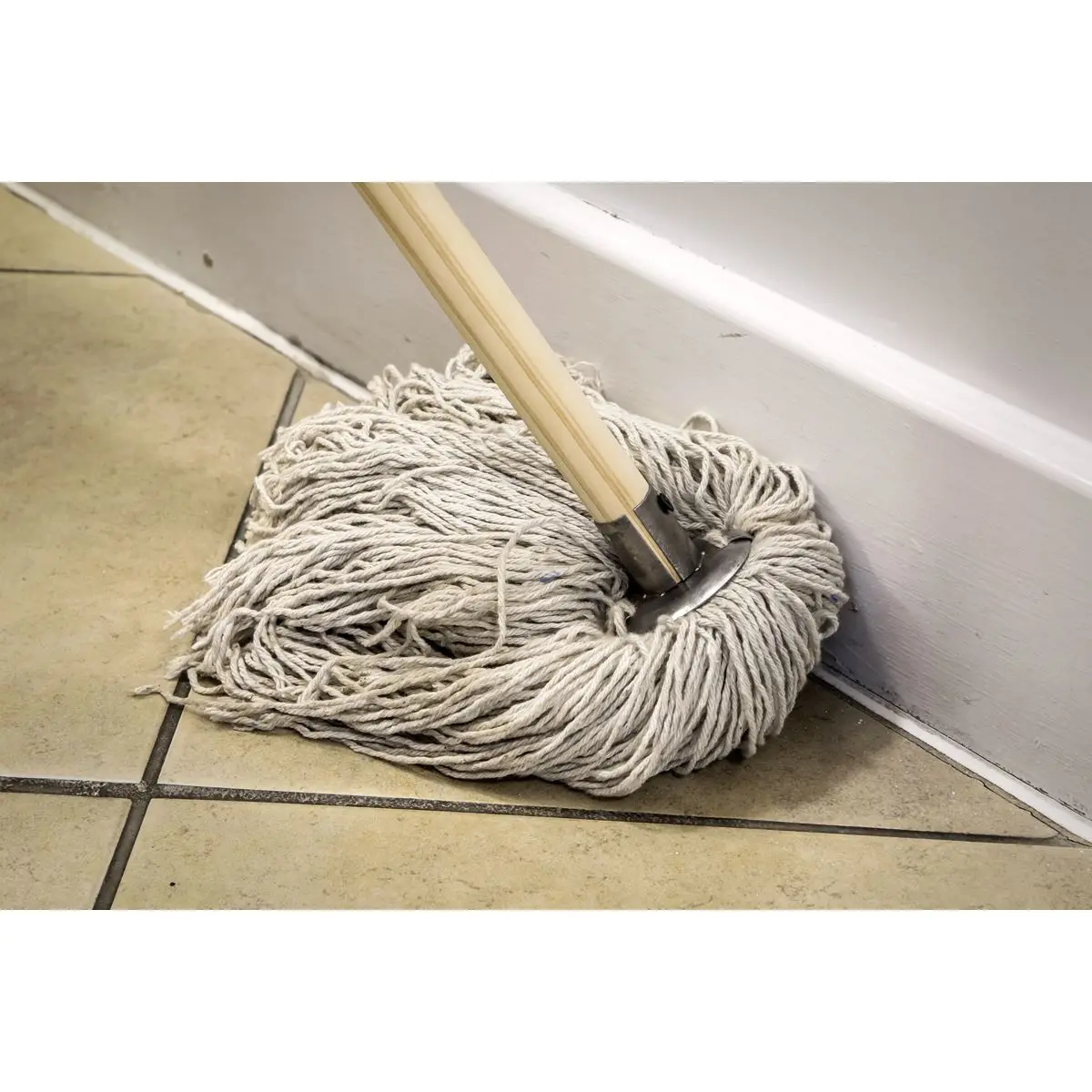 Sealey Pure Yarn Cotton Mop 225g - Image 6