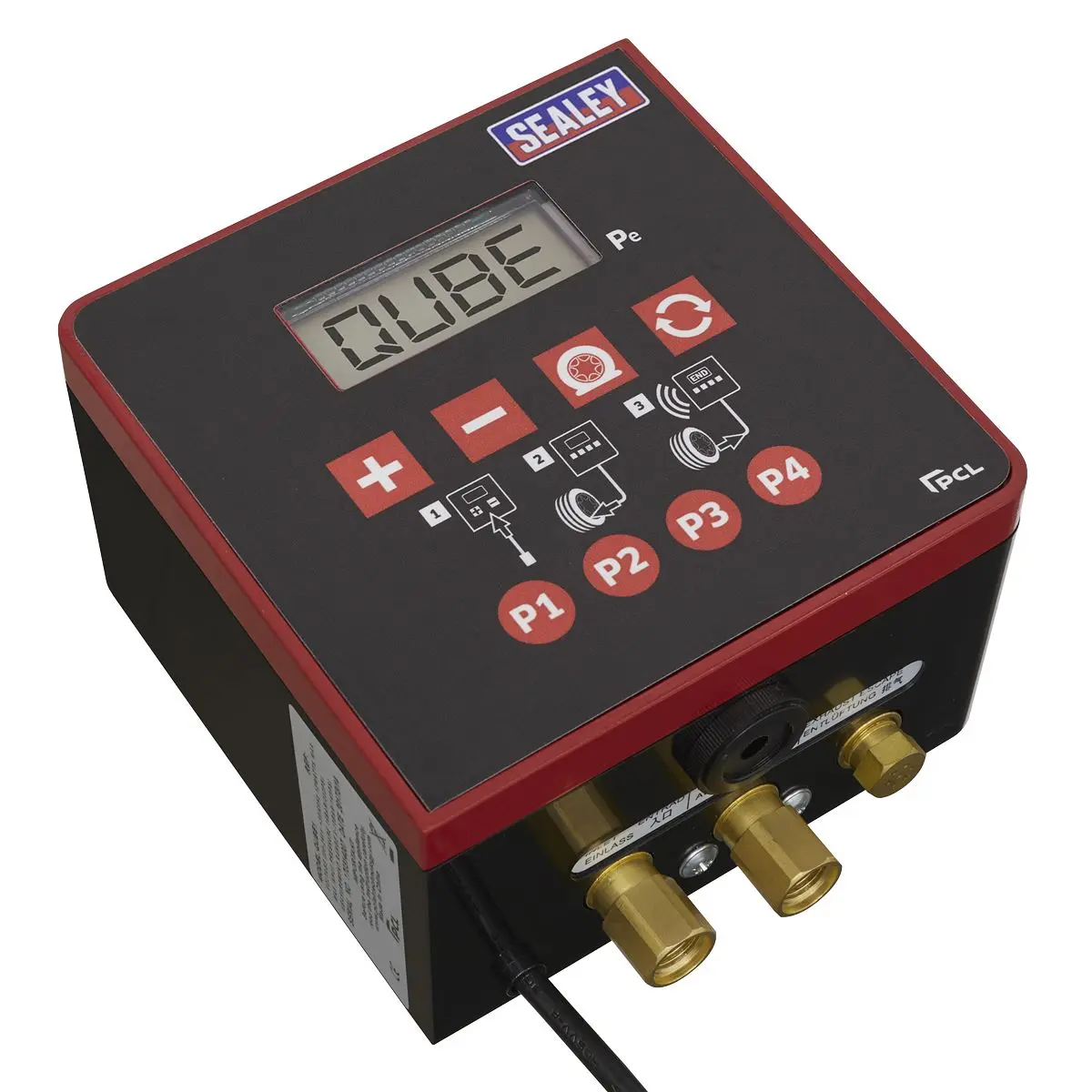 PCL Qube Digital Tyre Inflator Professional with OPS & Nitrogen Purge
