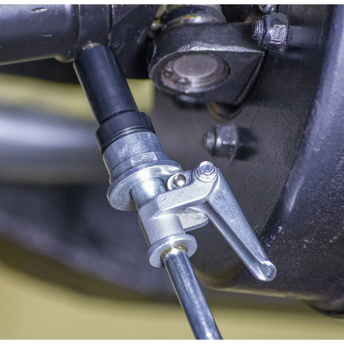 Sealey Quick Connect Grease Coupler Lock On Quick Release 1/8" BSPT - Image 2