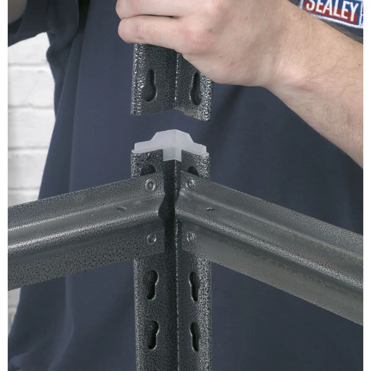 Sealey Racking Unit with 5 Shelves 600kg Capacity Per Level - Image 8