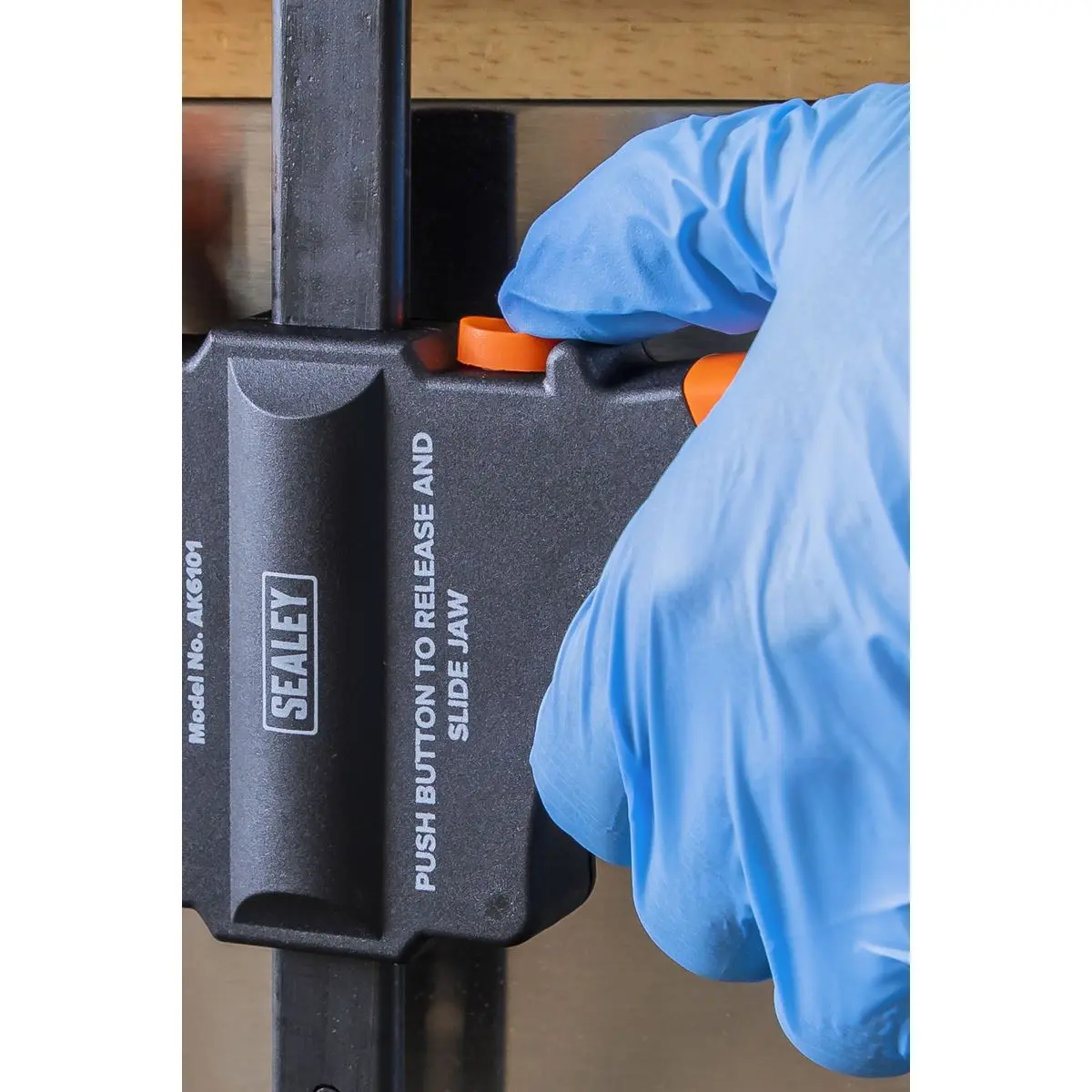 Sealey Ratchet Bar Clamp 150mm - Image 9