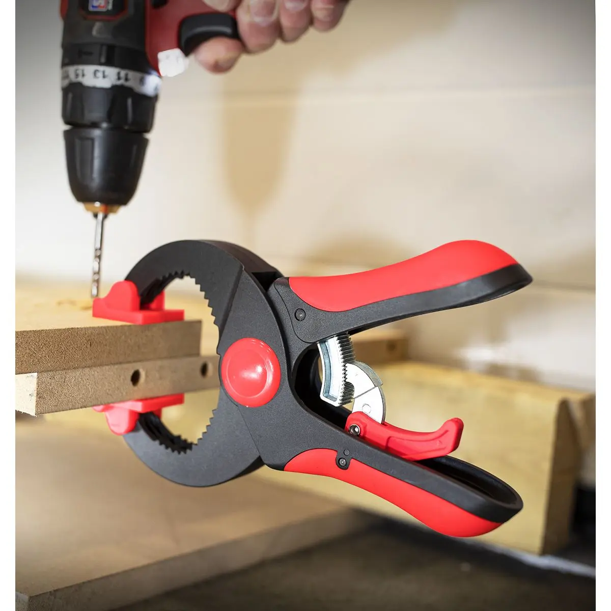 Sealey Ratchet Clamp 45mm 4pc Set - Image 6