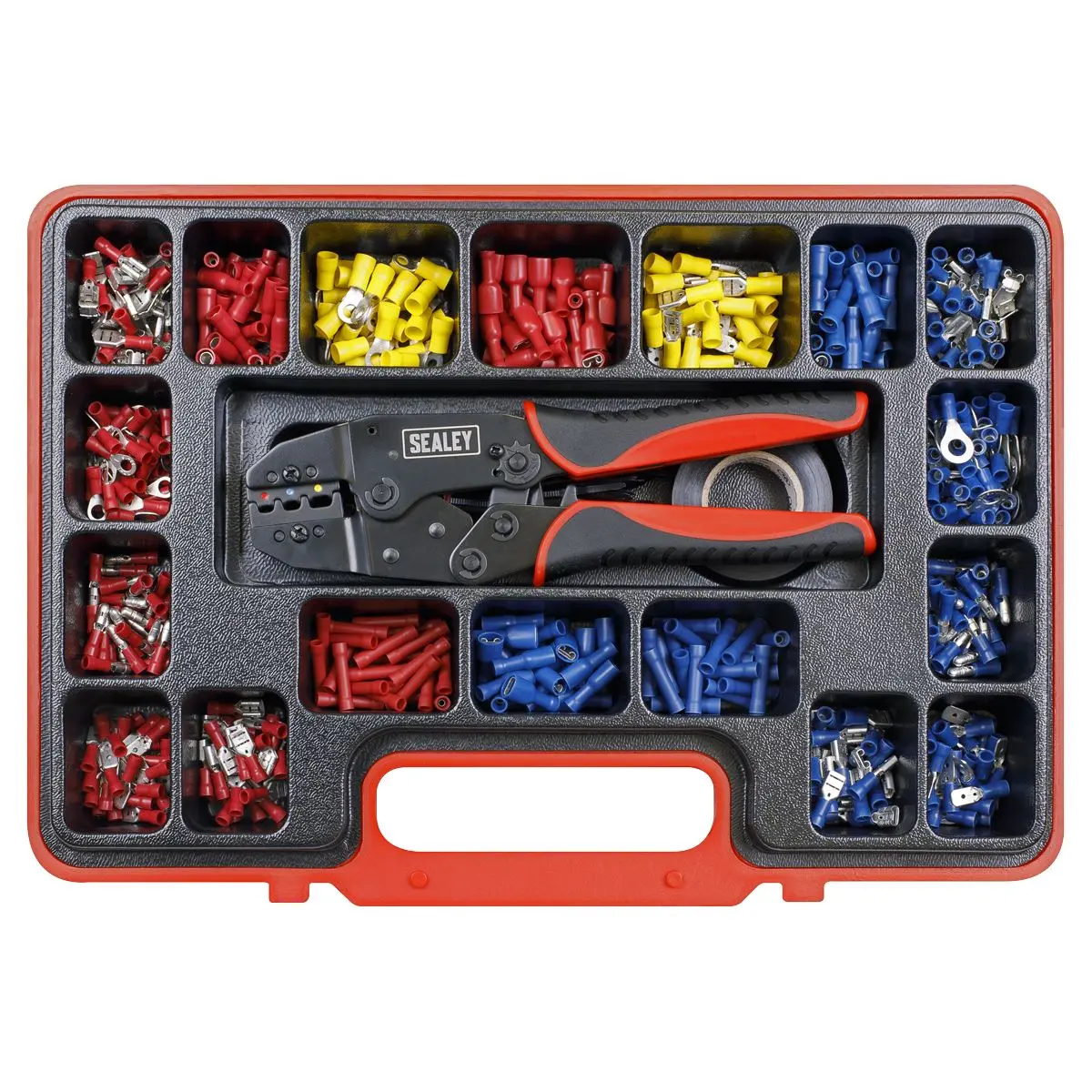 Sealey Ratchet Crimping Tool Kit 552pc - Image 9