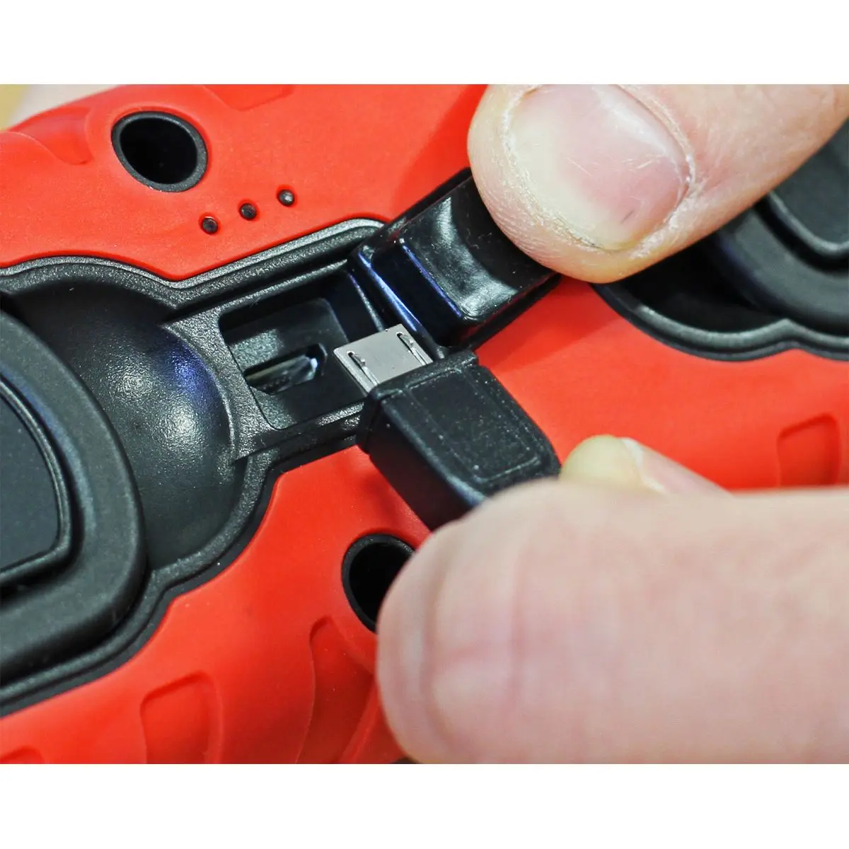 Sealey Rechargeable 360° Inspection Light 10W & 3W SMD LED Red 2 x Lithium-ion - Image 17