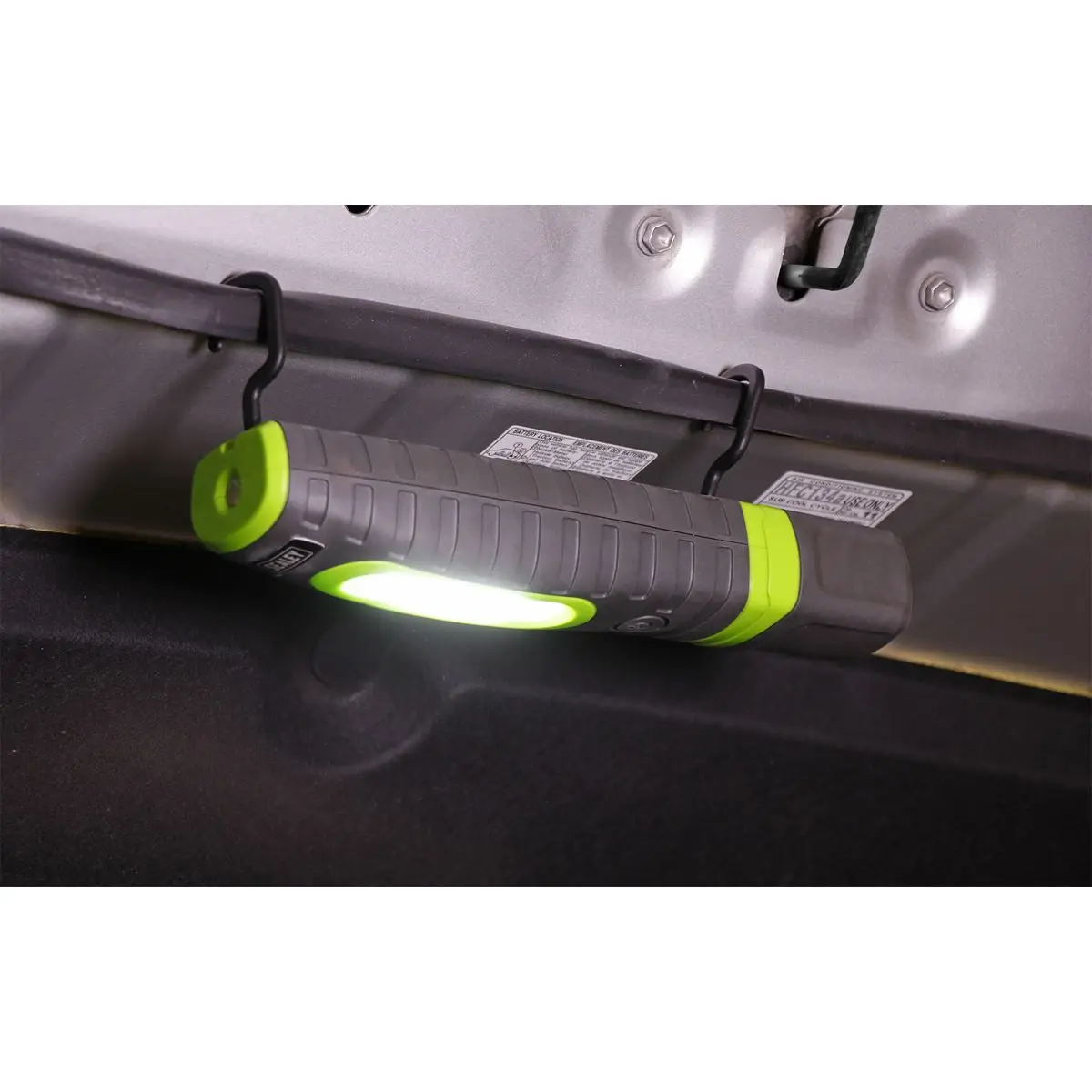 Sealey Rechargeable 360° Inspection Lamp 24 SMD LED + 3W LED Green 1000 Lumens - Image 9