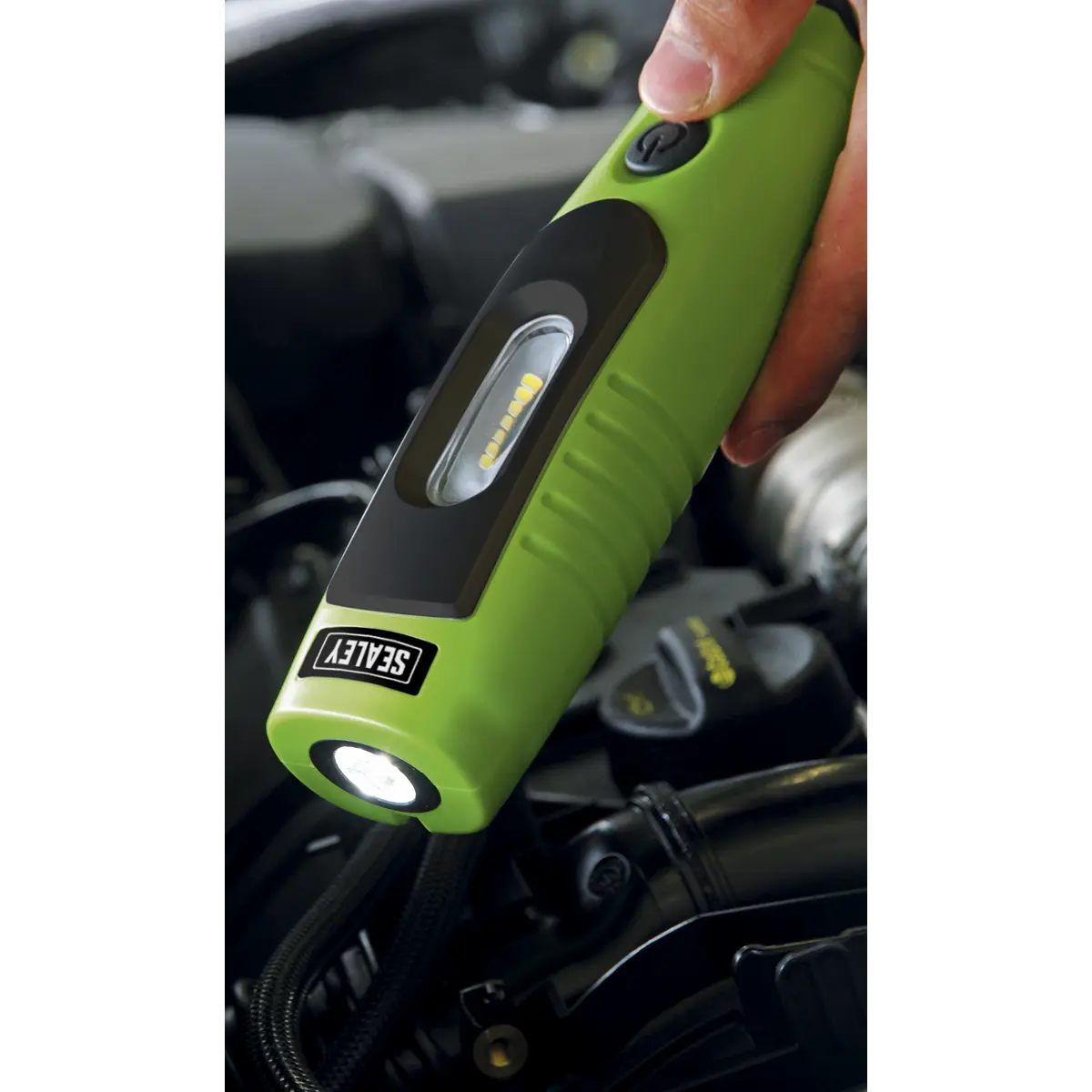 Sealey Rechargeable 360° Inspection Light 4W & 3W SMD LED - Green - Image 12
