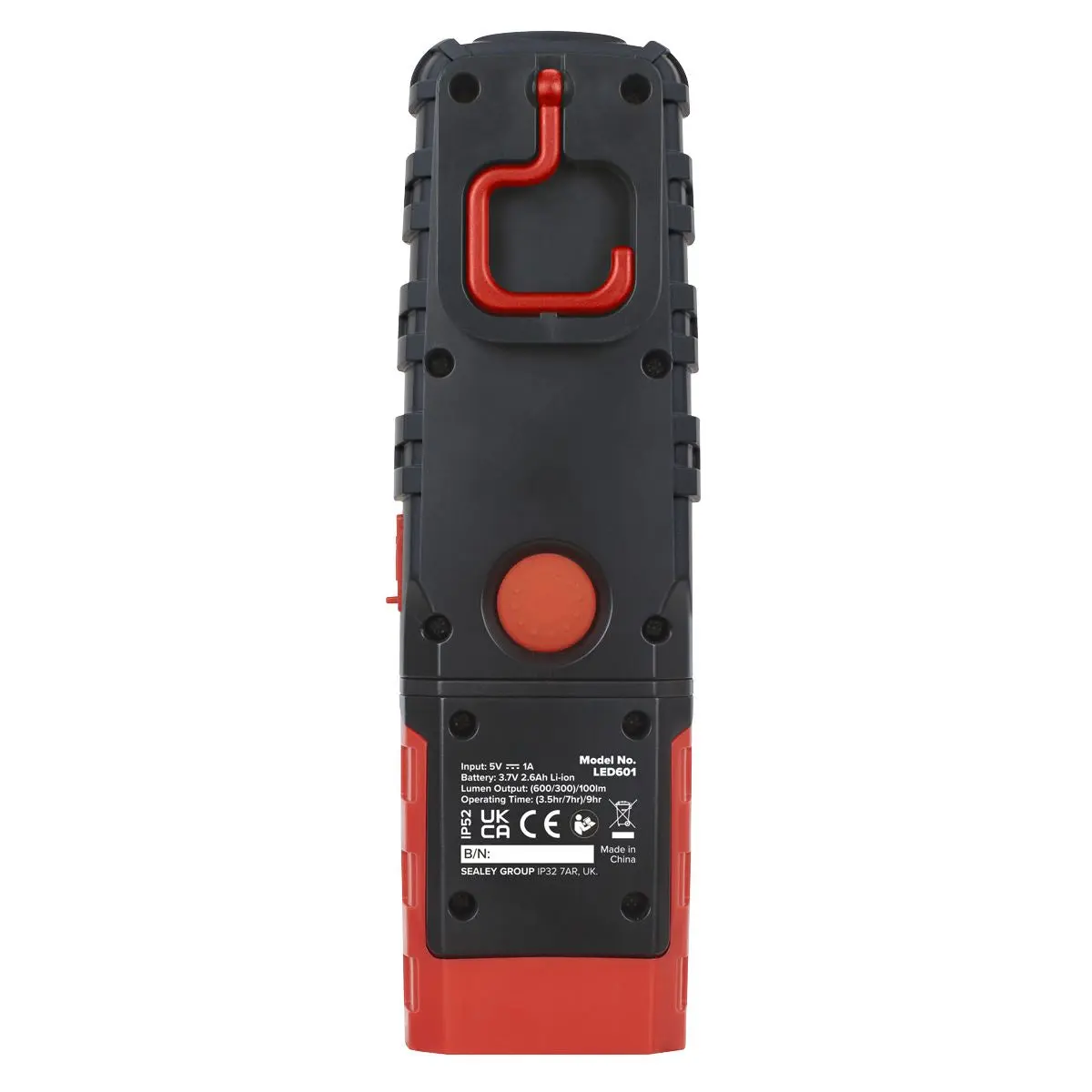 Sealey Rechargeable 5W COB & 1W SMD LED Inspection Light - Image 5