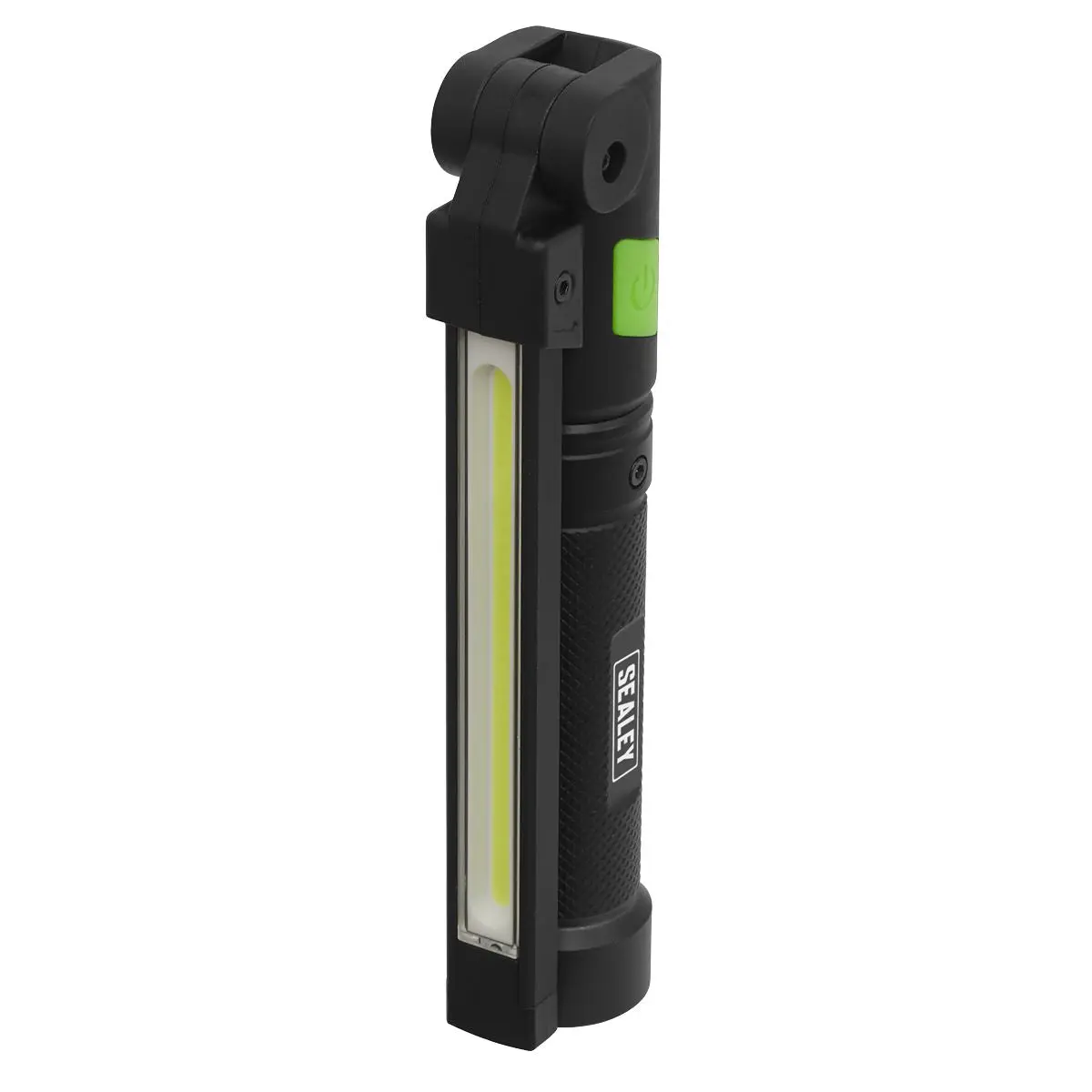 Sealey Rechargeable Aluminium Folding Pocket Light 2 COB & 1 SMD LED - Image 12