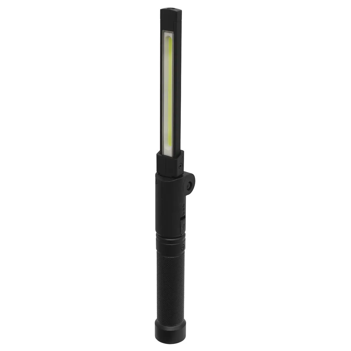 Sealey Rechargeable Aluminium Folding Pocket Light 2 COB & 1 SMD LED - Image 3