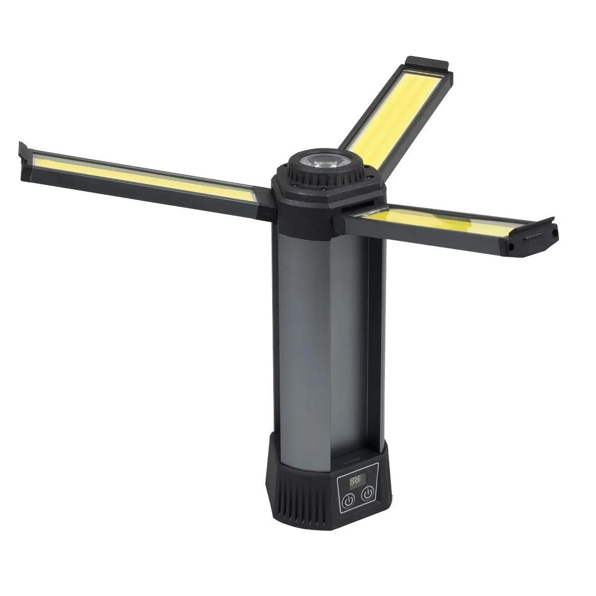 Sealey Rechargeable Flexible Floodlight with Tripod 24W COB LED & 5W SMD LED - Image 4