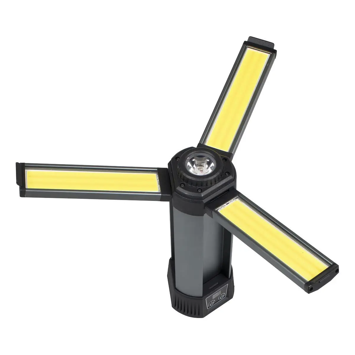 Sealey Rechargeable Flexible Floodlight with Tripod 24W COB LED & 5W SMD LED - Image 5