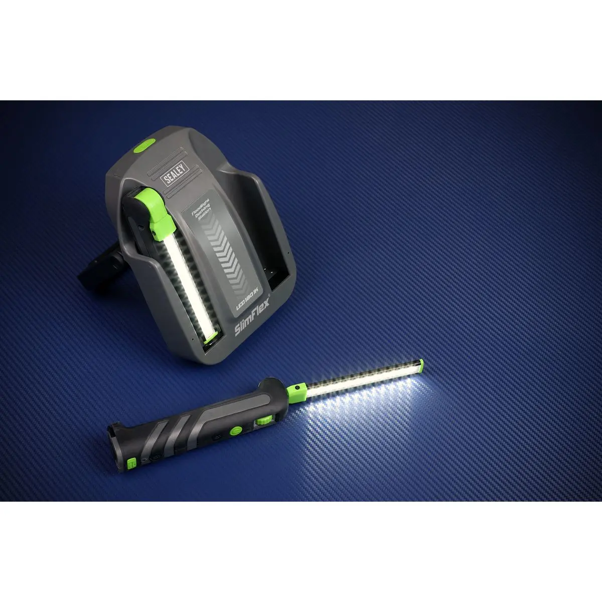Sealey Rechargeable Floodlight/Folding Inspection Light Docking Station Kit - Image 5