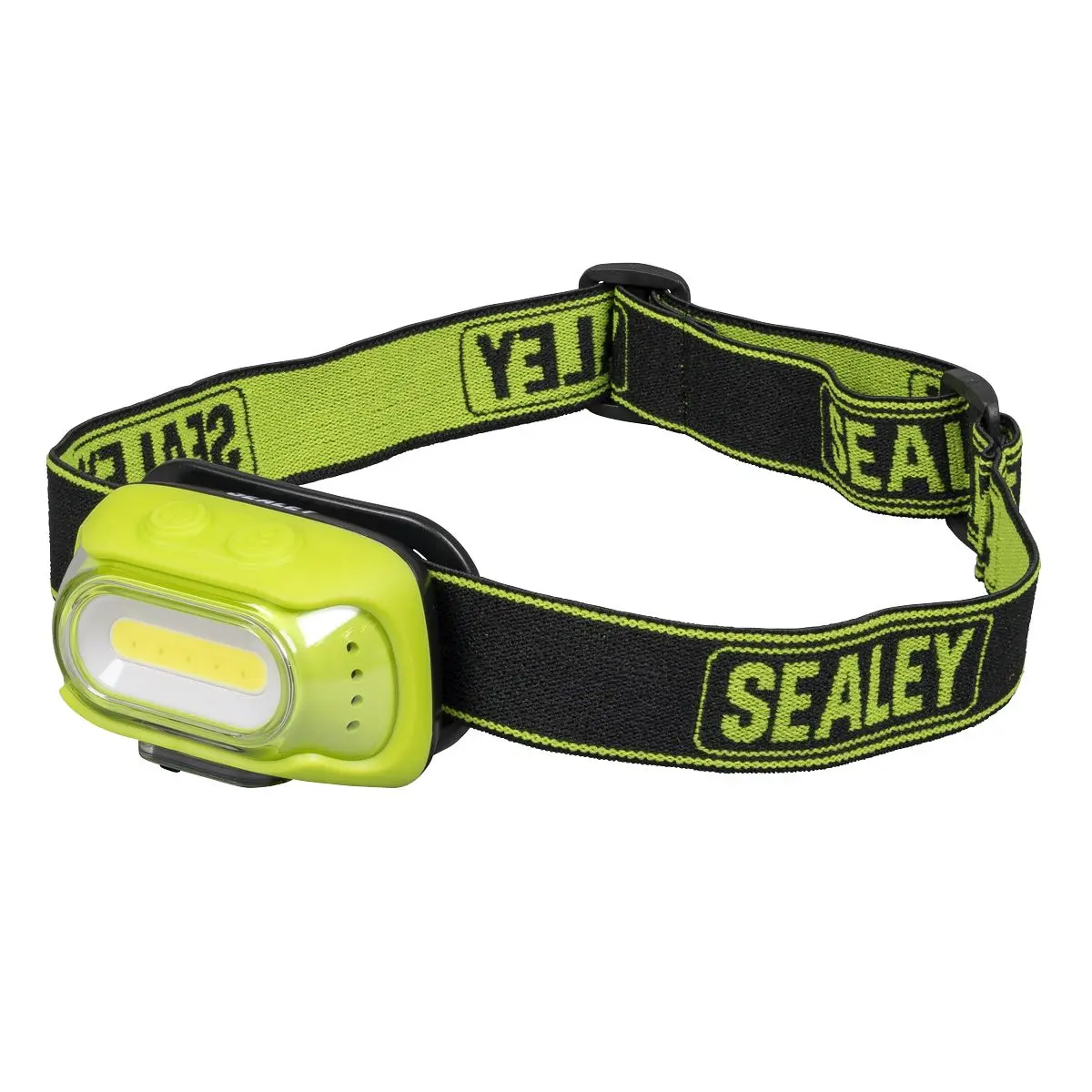 Sealey Rechargeable Head Torch with Auto-Sensor 8W COB LED - Green - Image 3