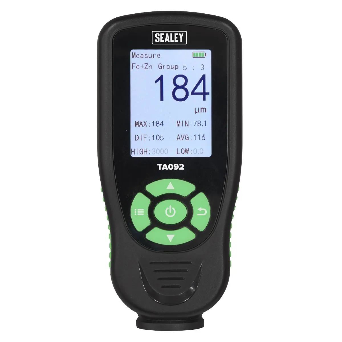 Sealey Rechargeable Paint Thickness Gauge - Image 7