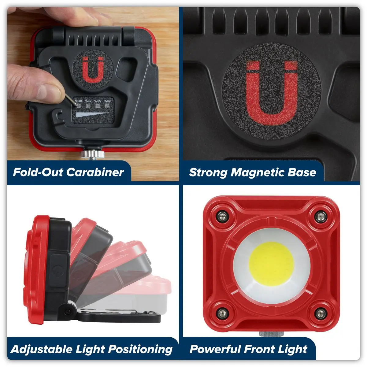 Sealey Rechargeable Pocket Floodlight 10W COB LED - Image 4