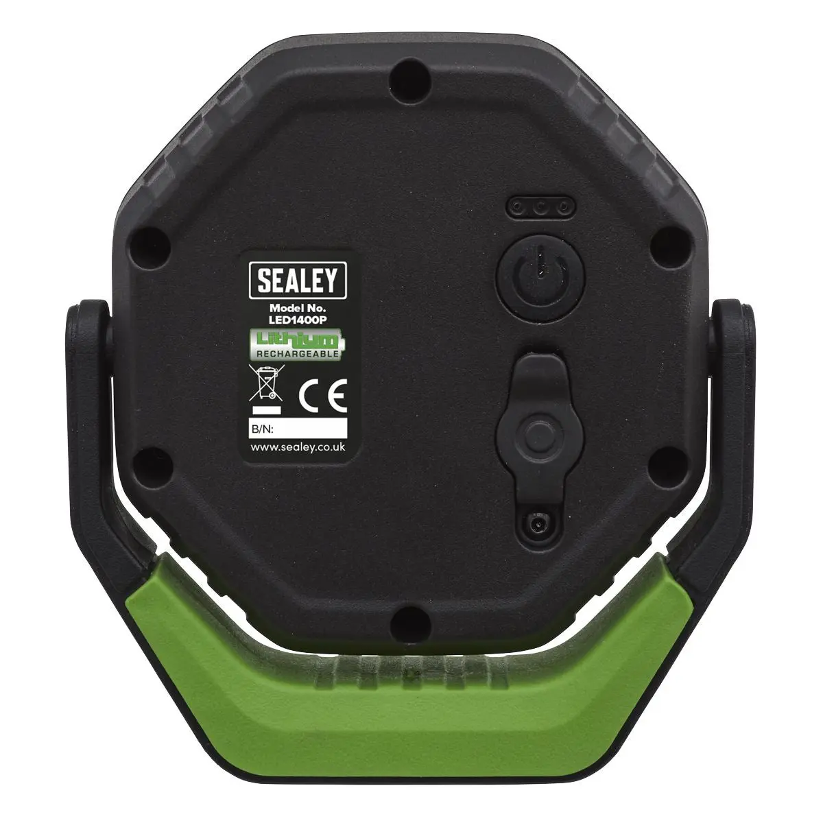 Sealey Rechargeable Pocket Floodlight with Magnet 360° 14W COB LED - Green - Image 8
