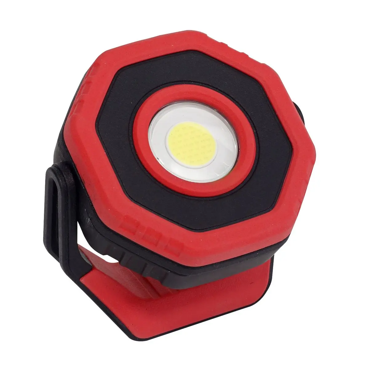 Sealey Rechargeable Pocket Floodlight with Magnet 360° 7W COB LED - Red - Image 6