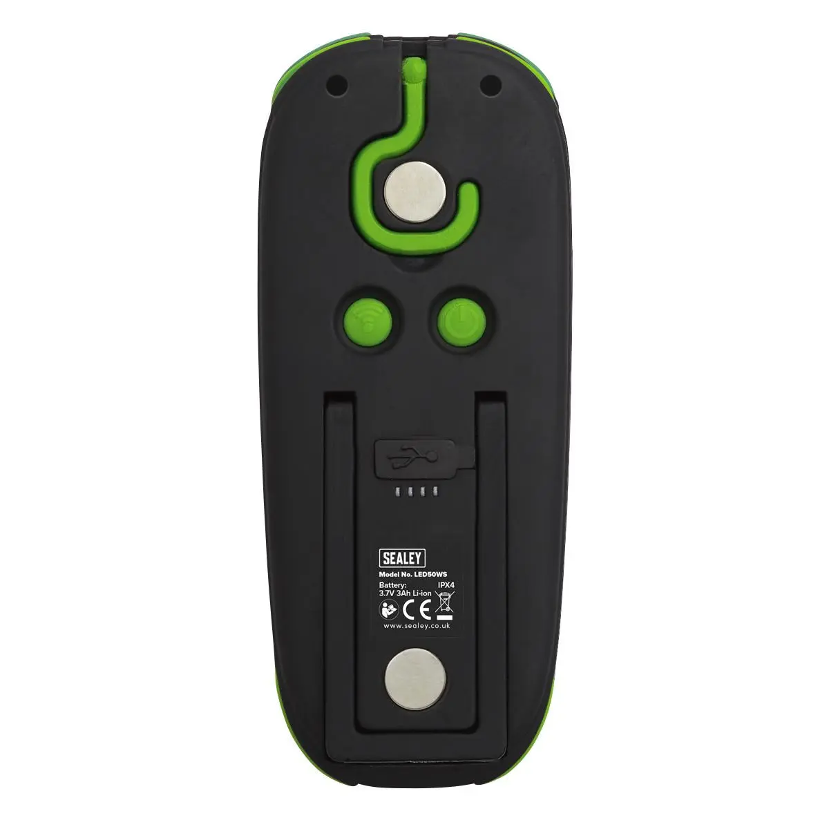 Sealey Rechargeable Torch with Wireless Speaker 10W COB LED - Display Box of 10 - Image 7