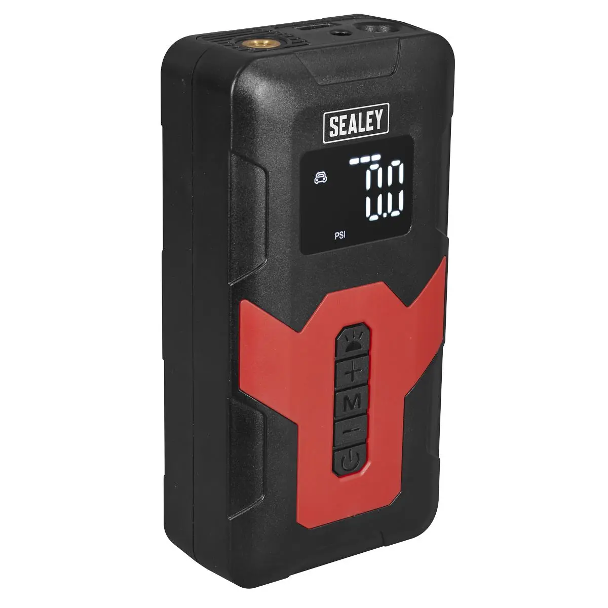 Sealey Rechargeable Tyre Inflator & Power Bank with Worklight 12V