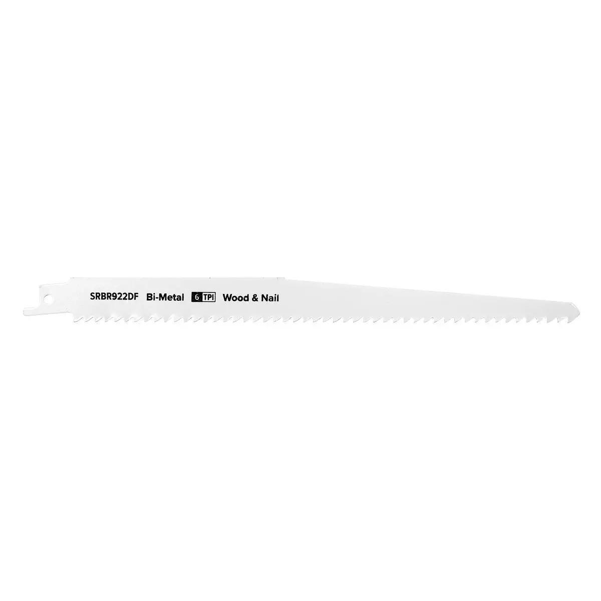 Sealey Reciprocating Saw Blade Wood & Nail 230mm 6tpi - Pack of 5 - Image 4