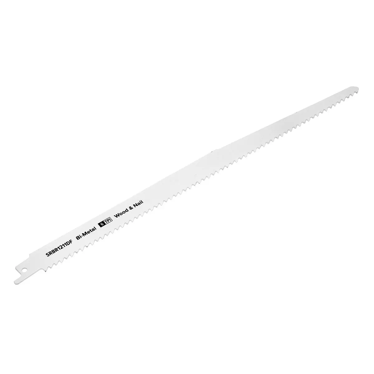 Sealey Reciprocating Saw Blade Wood & Nail 300mm 6tpi - Pack of 5 - Image 3