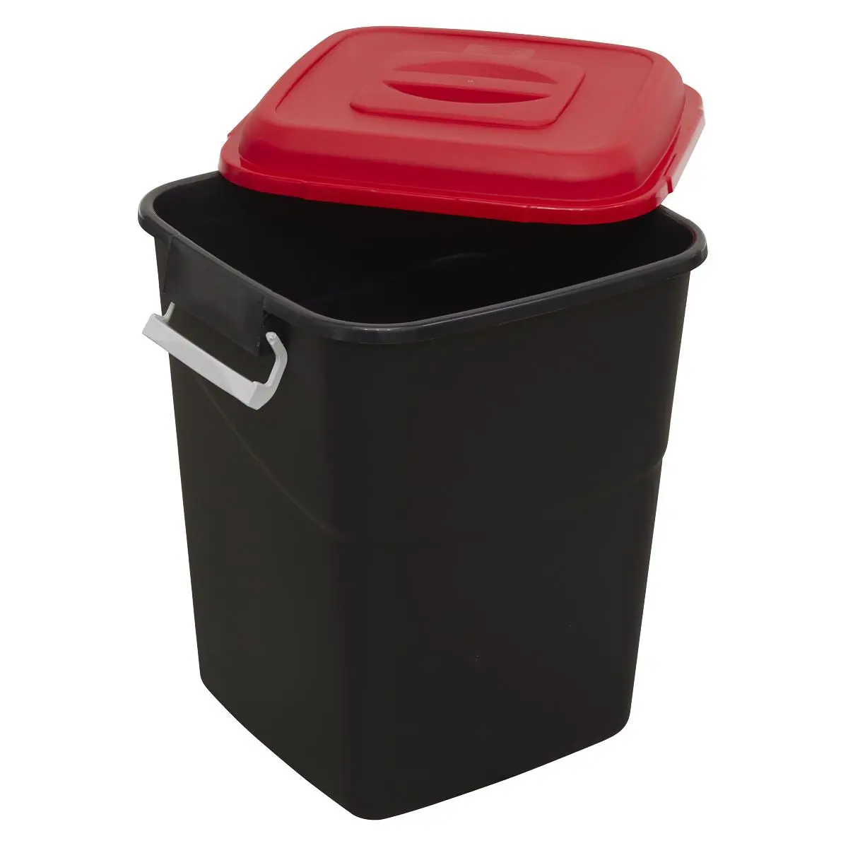 Sealey Refuse/Storage Bin 50L - Red - Image 3