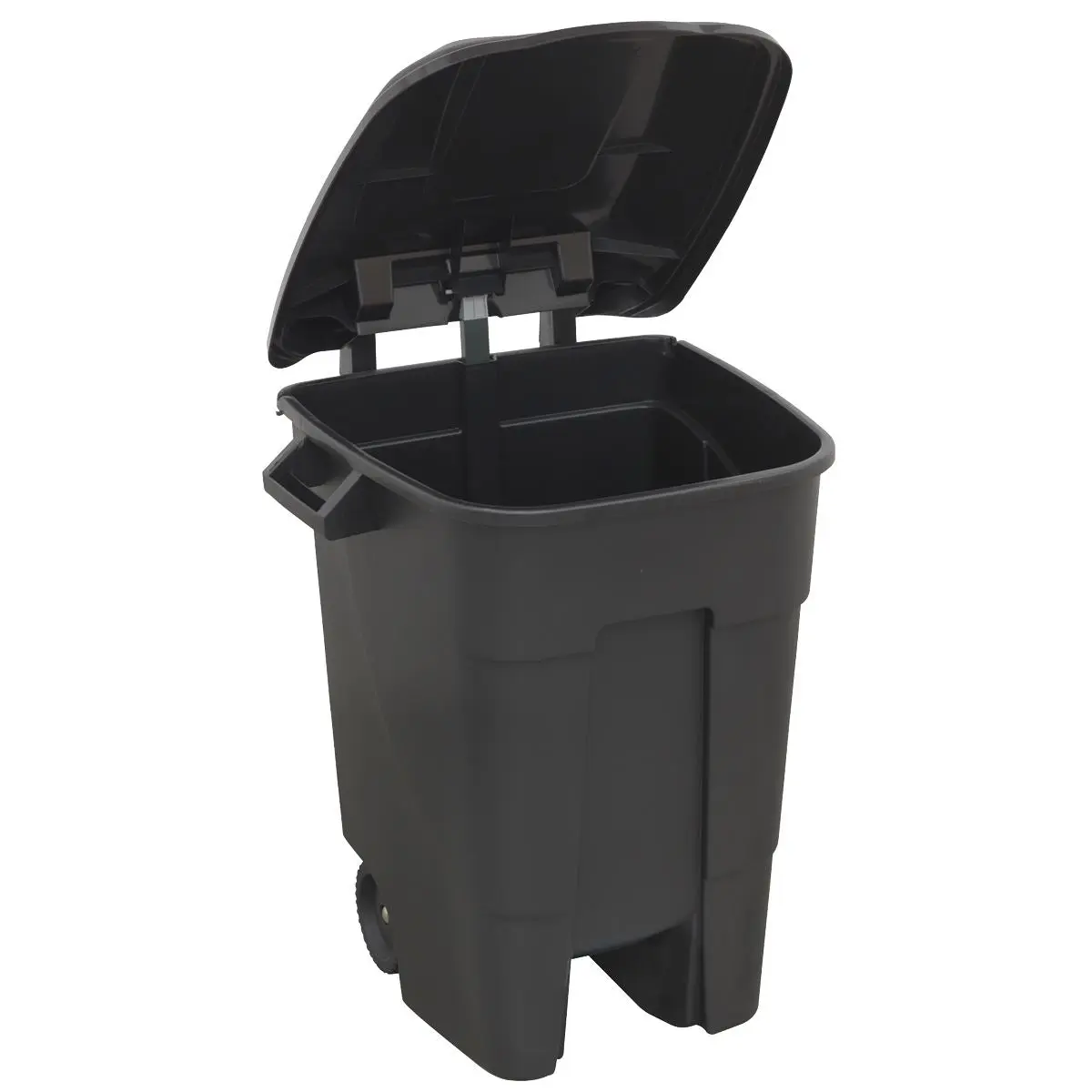 Sealey Refuse/Wheelie Bin 100L - Black - Image 2