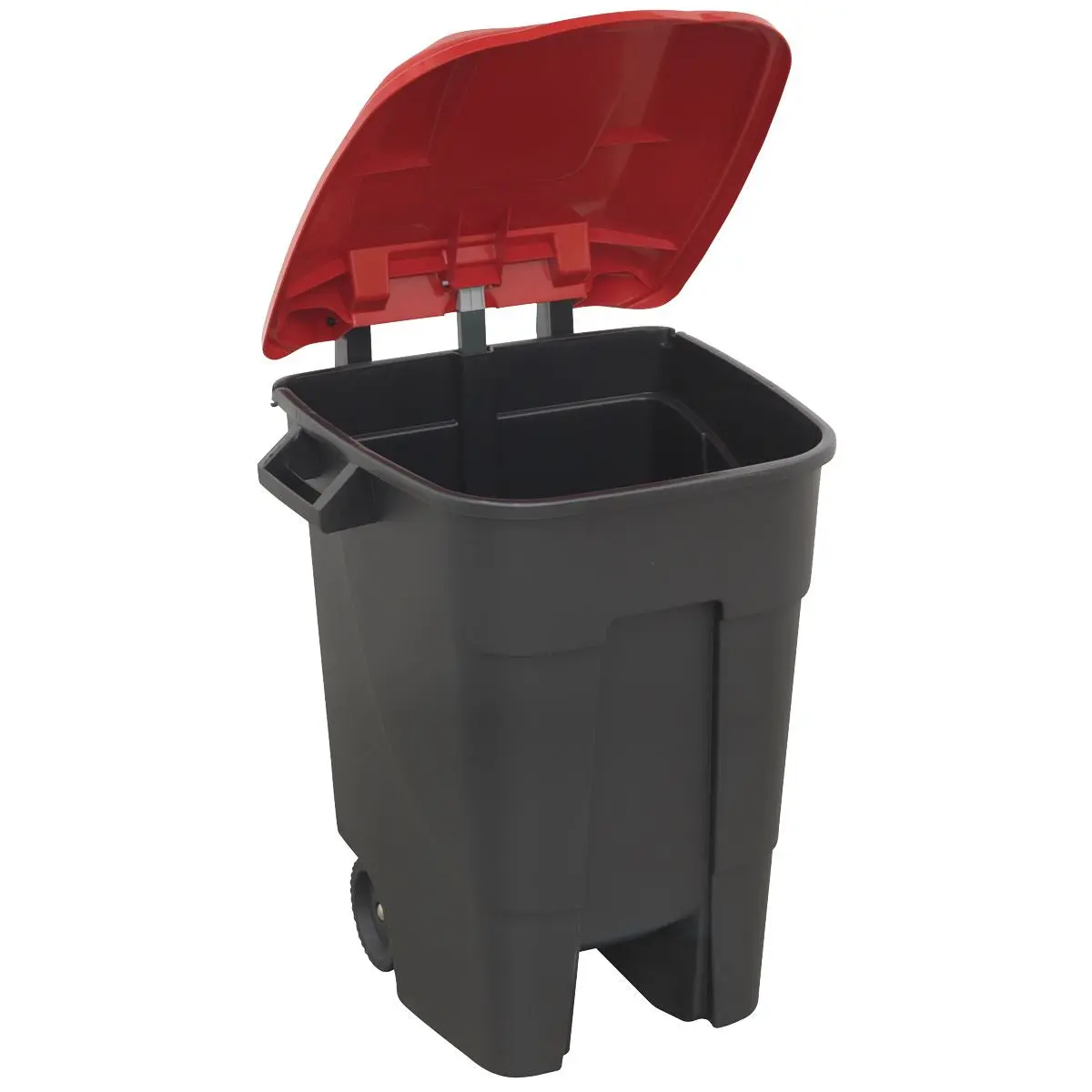 Sealey Refuse/Wheelie Bin 100L - Red - Image 2