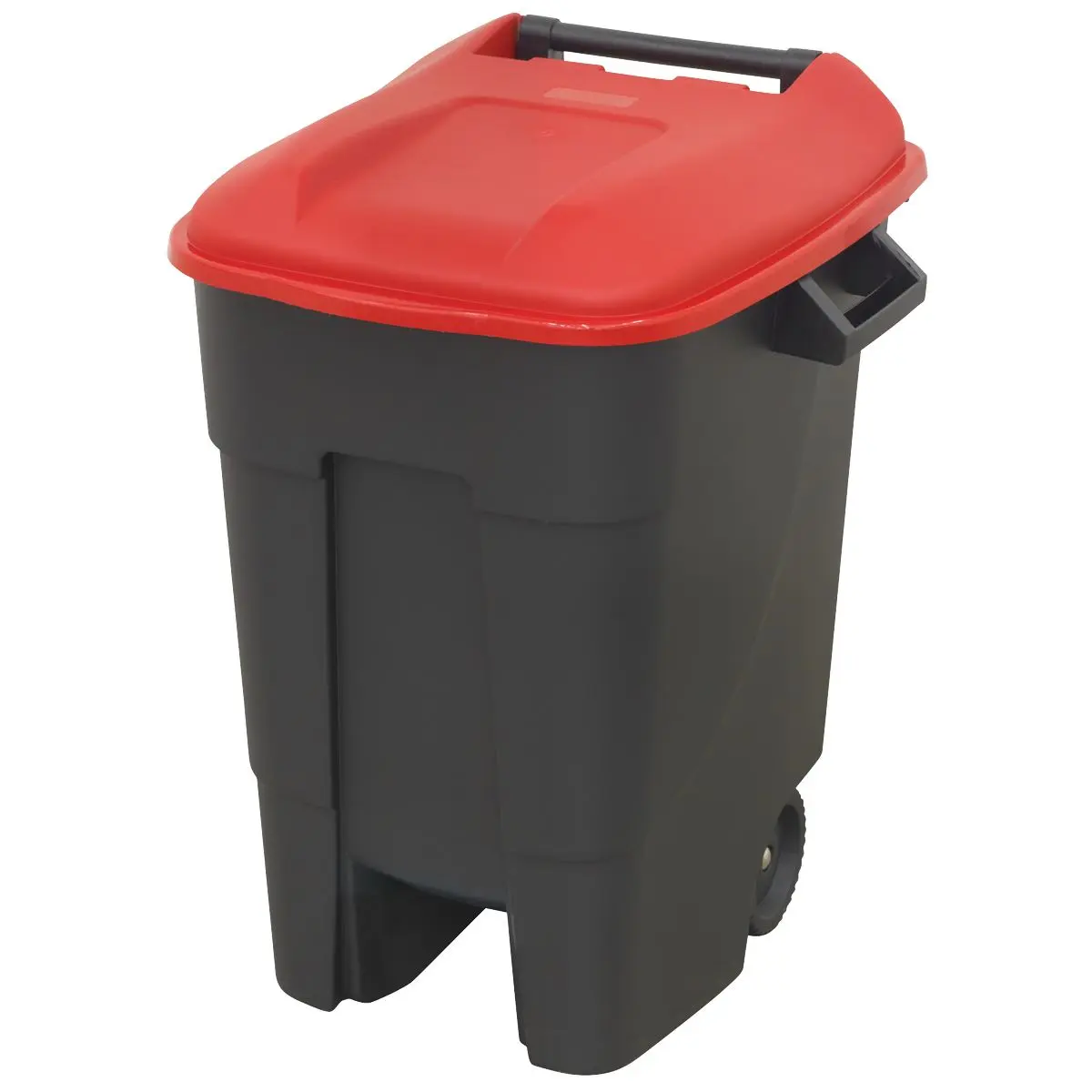 Sealey Refuse/Wheelie Bin 100L - Red - Image 3