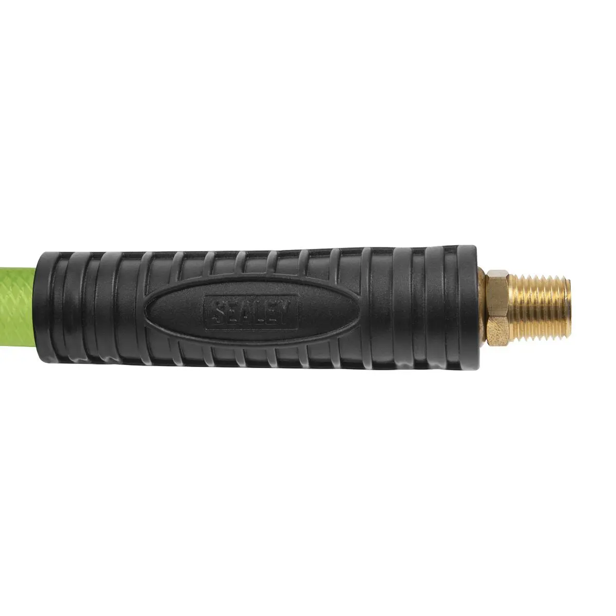 Sealey 15m Retractable High-Visibility TPR Air Hose with Steel Reel 10mm ID - Image 3