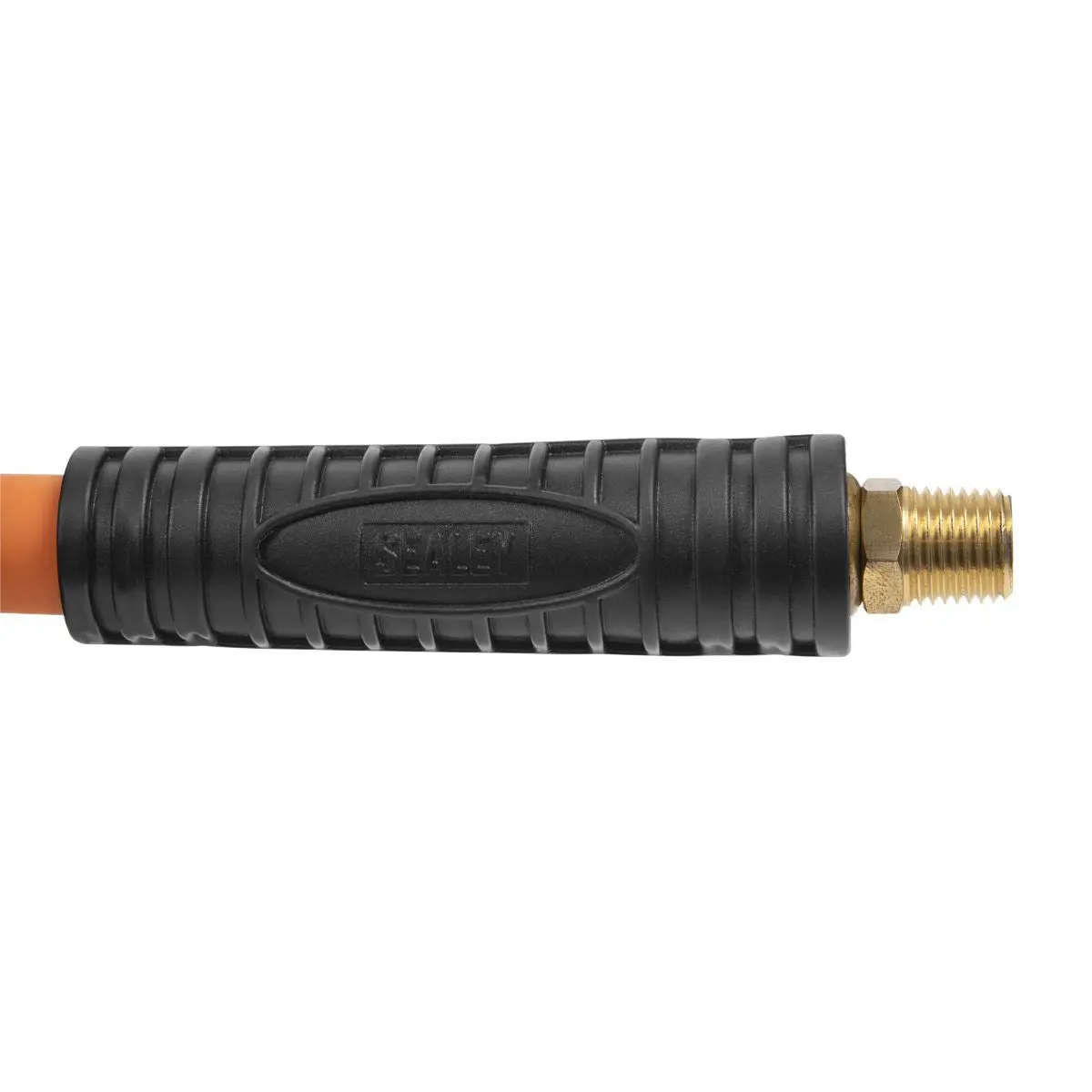 Sealey Retractable Metal Reel 15m Ø10mm ID High-Visibility Hybrid Air Hose - Image 2