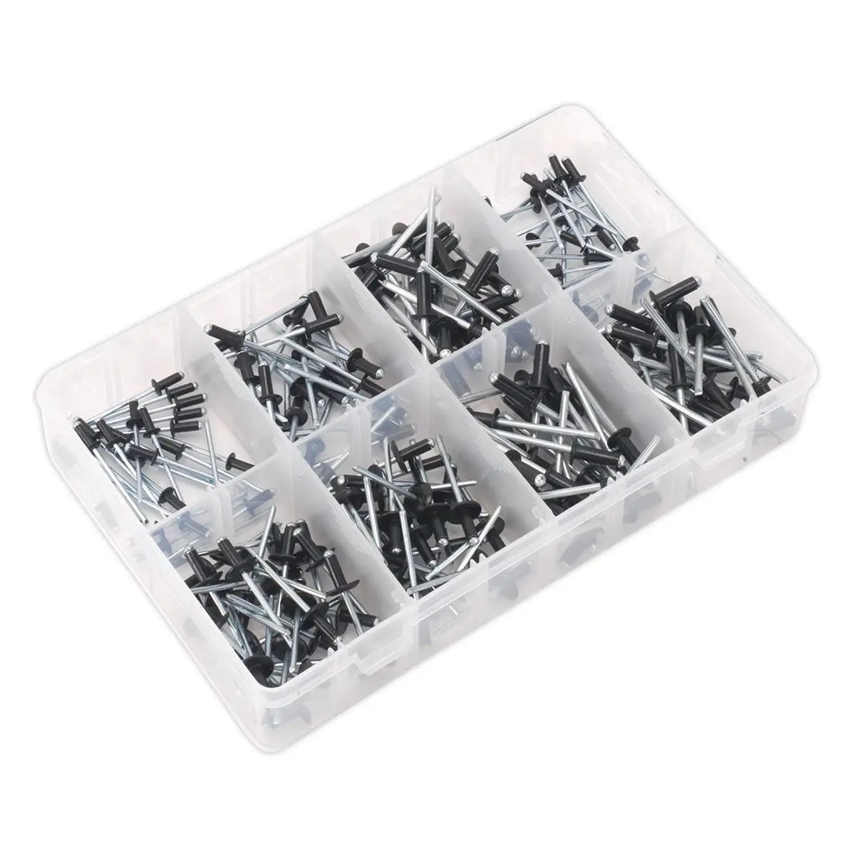 Sealey Rivet Assortment 200pc Black Anodised - Image 2